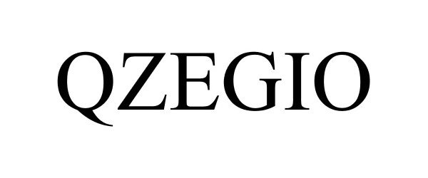 Trademark Logo QZEGIO