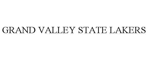 Trademark Logo GRAND VALLEY STATE LAKERS