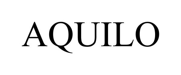 Trademark Logo AQUILO