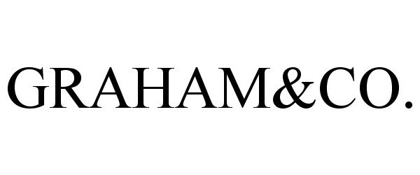 Trademark Logo GRAHAM&amp;CO.