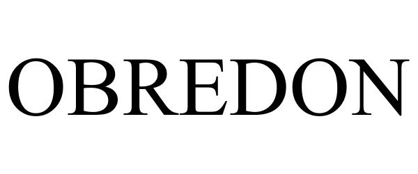 Trademark Logo OBREDON