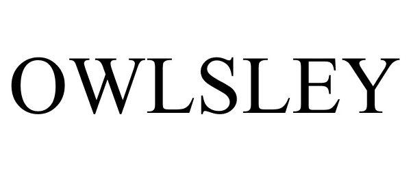 Trademark Logo OWLSLEY