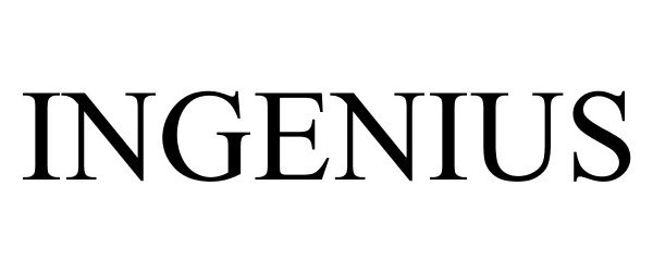 Trademark Logo INGENIUS