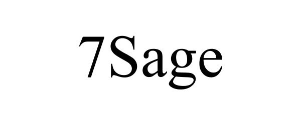 Trademark Logo 7SAGE