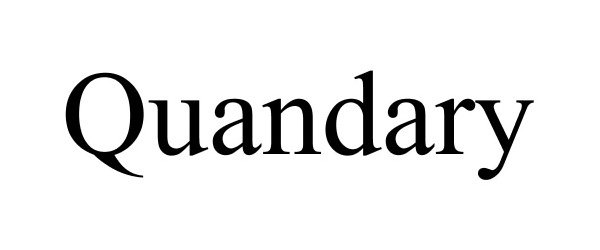 Trademark Logo QUANDARY