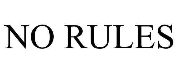 Trademark Logo NO RULES