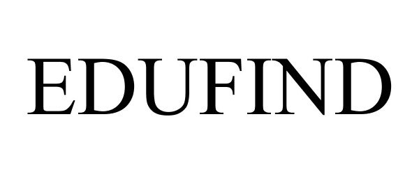 Trademark Logo EDUFIND