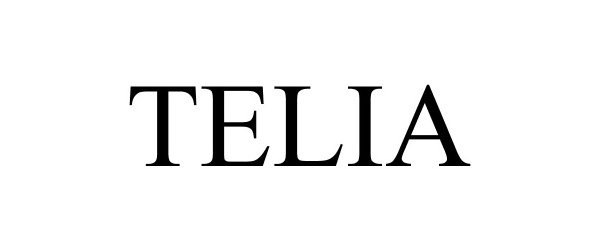 Trademark Logo TELIA