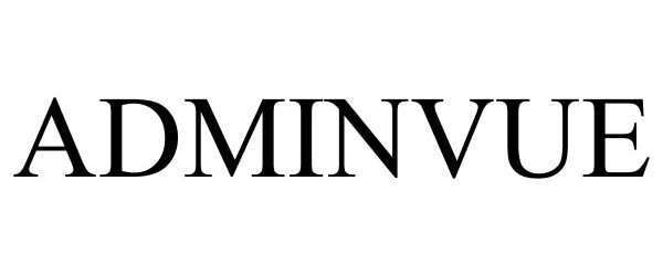 Trademark Logo ADMINVUE