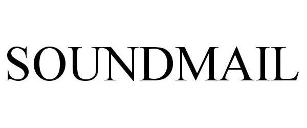 Trademark Logo SOUNDMAIL