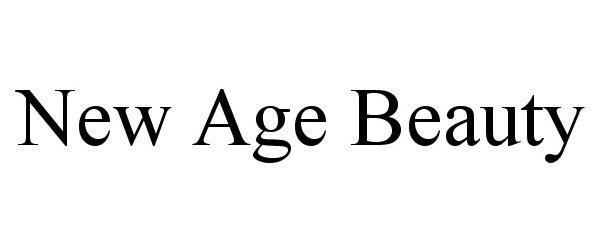 Trademark Logo NEW AGE BEAUTY