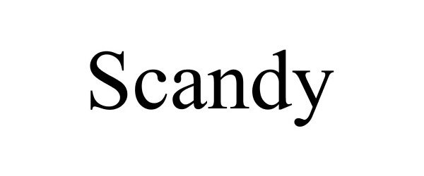 Trademark Logo SCANDY