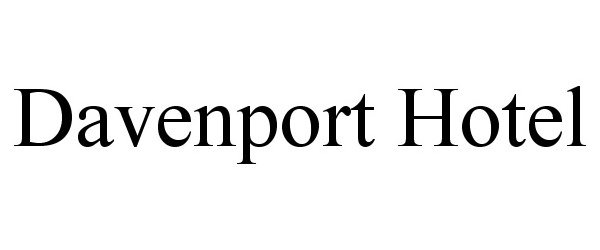 Trademark Logo DAVENPORT HOTEL