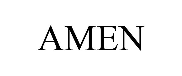 Trademark Logo AMEN