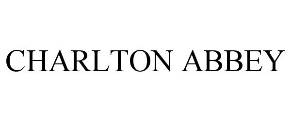Trademark Logo CHARLTON ABBEY