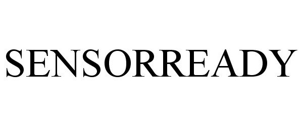 Trademark Logo SENSORREADY