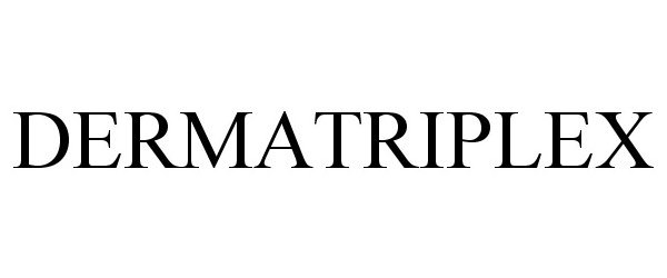 Trademark Logo DERMATRIPLEX