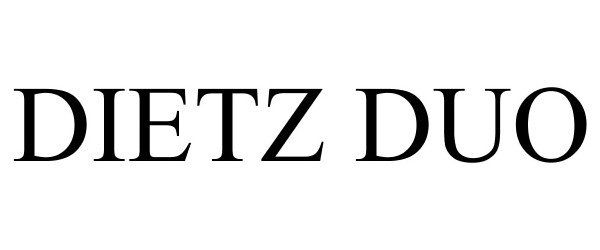 Trademark Logo DIETZ DUO