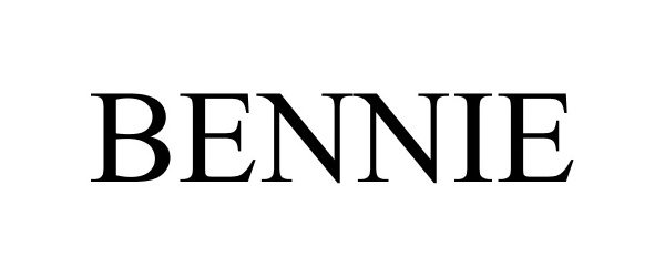 Trademark Logo BENNIE