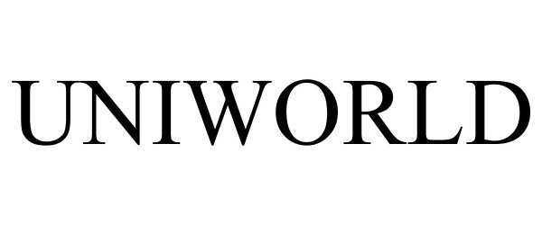 Trademark Logo UNIWORLD