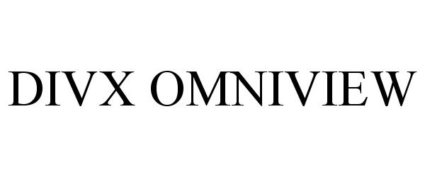  DIVX OMNIVIEW