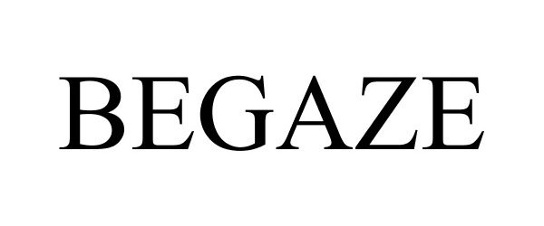 Trademark Logo BEGAZE