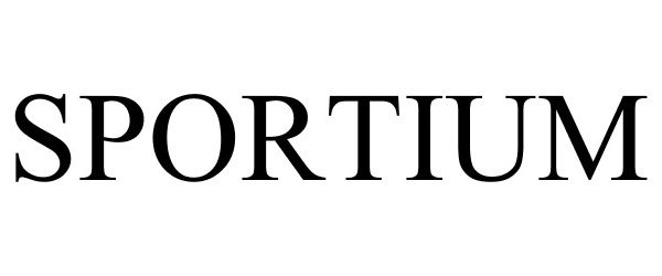 Trademark Logo SPORTIUM