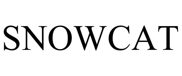 Trademark Logo SNOWCAT