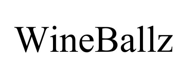 Trademark Logo WINEBALLZ