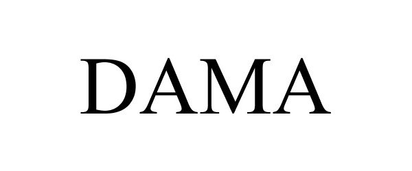 Trademark Logo DAMA