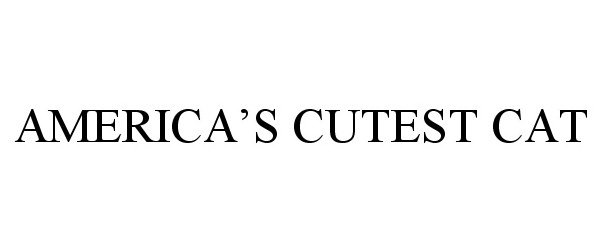  AMERICA'S CUTEST CAT