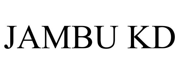 Trademark Logo JAMBU KD