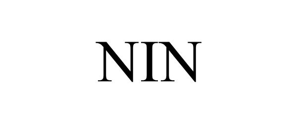 Trademark Logo NIN