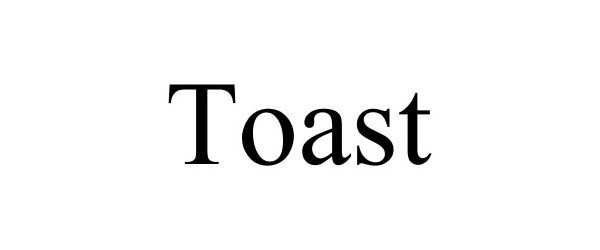 Trademark Logo TOAST