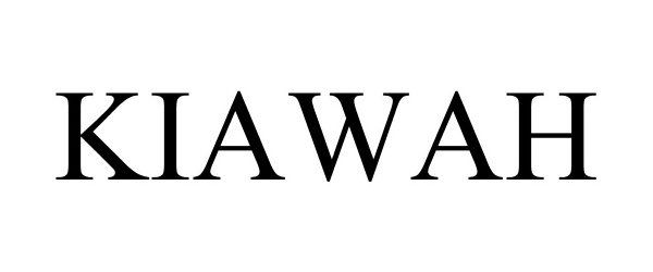 Trademark Logo KIAWAH
