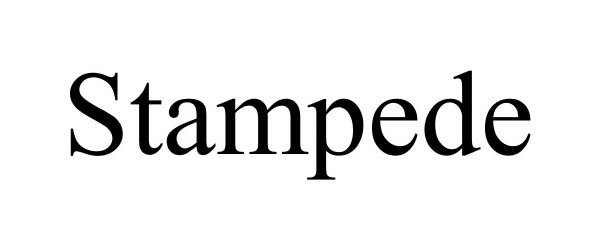 Trademark Logo STAMPEDE