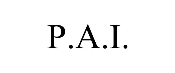 Trademark Logo P.A.I.