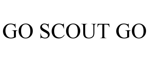 Trademark Logo GO SCOUT GO