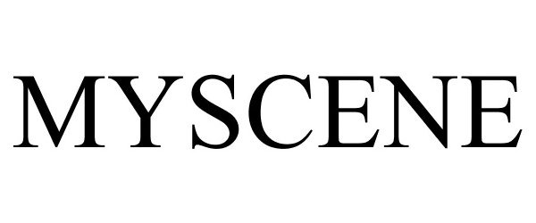 Trademark Logo MYSCENE