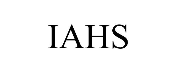 Trademark Logo IAHS