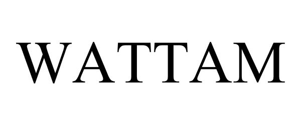 Trademark Logo WATTAM