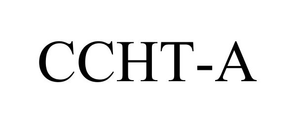 Trademark Logo CCHT-A