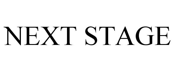 Trademark Logo NEXT STAGE