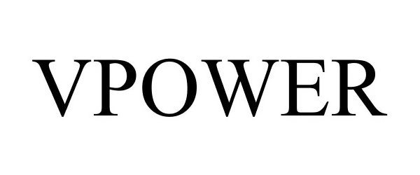 Trademark Logo VPOWER