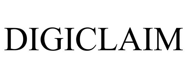 Trademark Logo DIGICLAIM