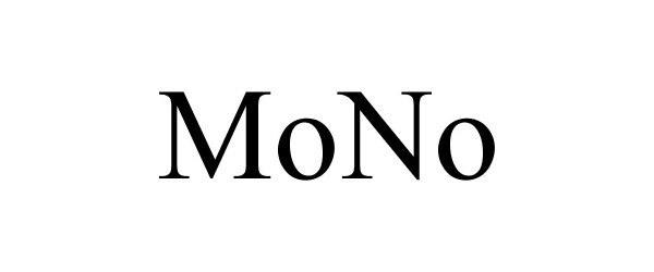 Trademark Logo MONO