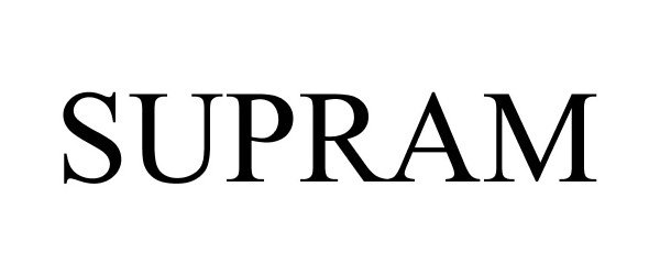 Trademark Logo SUPRAM