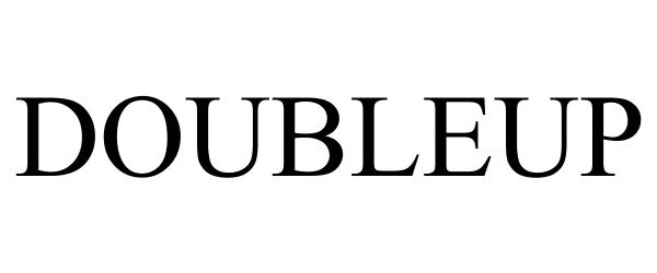 Trademark Logo DOUBLEUP