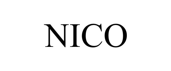 Trademark Logo NICO