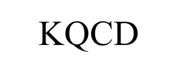 Trademark Logo KQCD